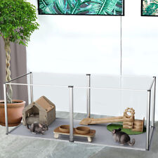 6 Panel Acrylic Pet Playpen