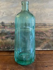Antique Blue Seltzer Water Bottle Pub S2