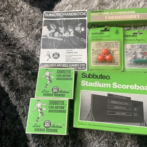 Subbuteo job lot bundle - job,