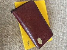 Fendi Brown Vintage Leather