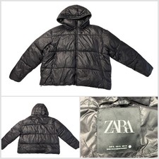 Zara women black cropped - women's,