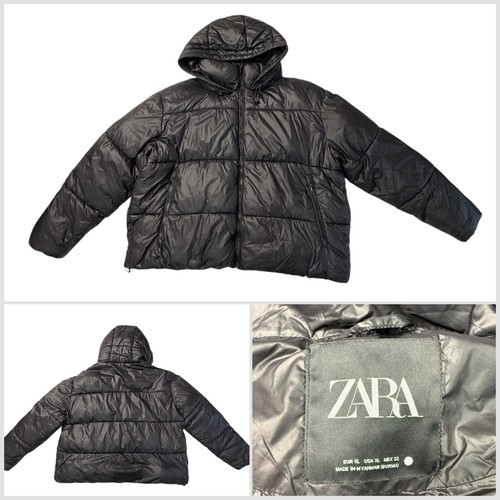 Zara women black cropped - women's,