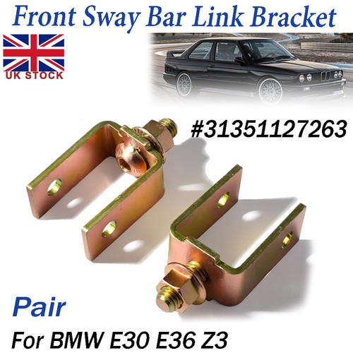 Front sway bar link bracket - front,