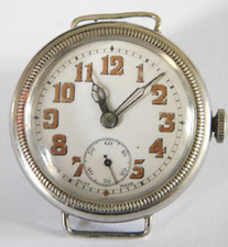 c1918 WW1  MILITARY TRENCH WATCH -  GENTS ZENITH WATCH 3062384 MANUAL