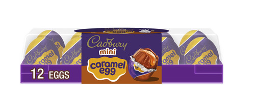 Cadbury mini caramel - caramel, egg