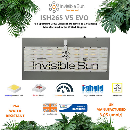 Led grow light ish - 265, full