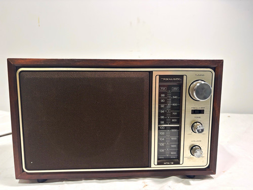 Realistic mta fm vintage - realistic, am/fm
