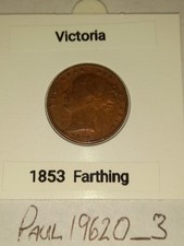 Victoria 1853 Farthing