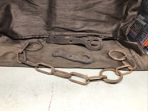 Antique horse drawn plow hooks - antique,