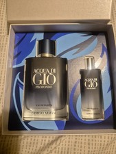 Aqua Di Gio Profondo Eau De Parfum -100 ml Gift Set