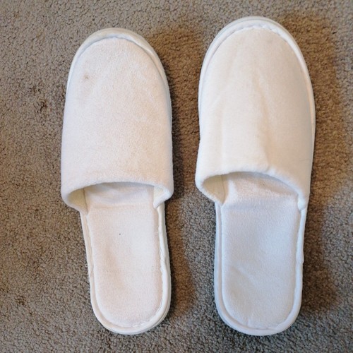 Slippers large white - , hotel