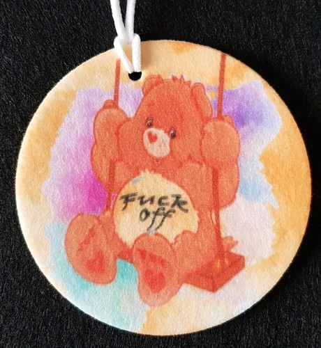 Swear bear car air - swear, freshener