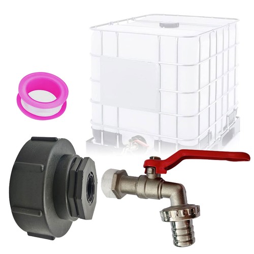 Ibc tank tap adapter - tap, s100