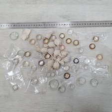 50x Optical Doublet Objective Lens Plano Bi Convex Lens Mixed Lot -B32