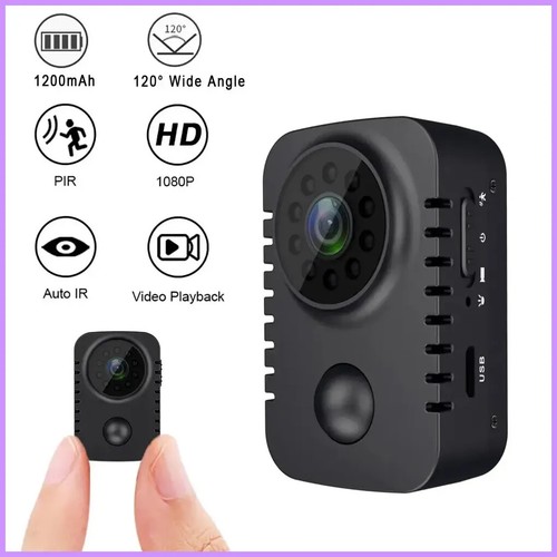 Mini body camera 1080p full - camera, hd