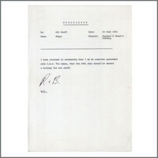 Ringo Starr 1981 Hand