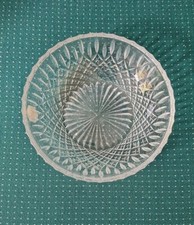 Stuart Cut Glass Lead Crystal Shaftesbury Finger /Dessert /Trinket Bowl /Dish