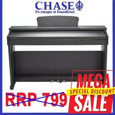 CHASE CDP-355 Digital Electric Piano Rosewood Wooden Cabinet -WATCH VIDEO Z .