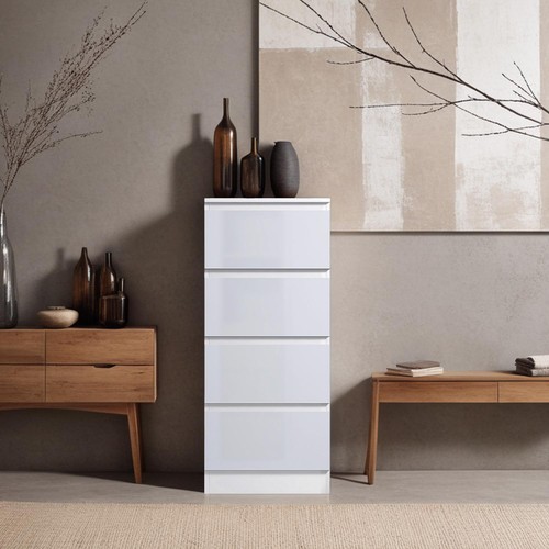 White drawer chest - 4,