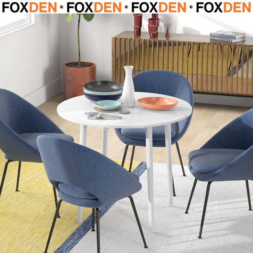 Dining table round drop leaf - dining,