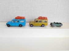 Vintage matchbox land - 3, x