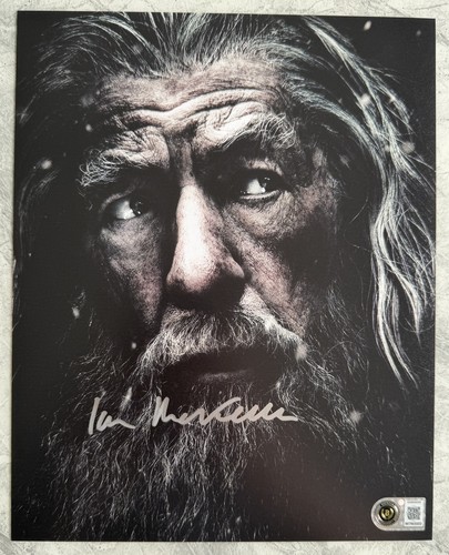 Ian mckellen signed the - mckellen,