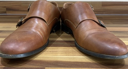 Dune london mens monk - monk, strap