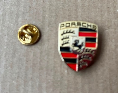 Vintage enamel porsche - porsche, logo