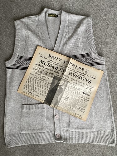 Vintage retro men beige - men’s,