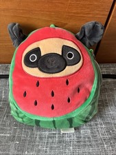 Kellytoy Squishmallows Prince the Watermelon Pug  8" 21cm tagged and unplayed