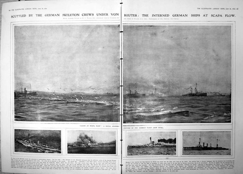 Old damaged scuttled - damaged, under
