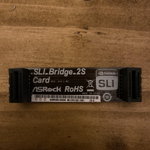 Asrock nvidia sli bridge - asrock, sli.bridge.2s