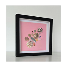 Sea Glass and Shell Mosaic –