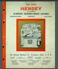 1941 Hendey 12-14-16" 18 Speed