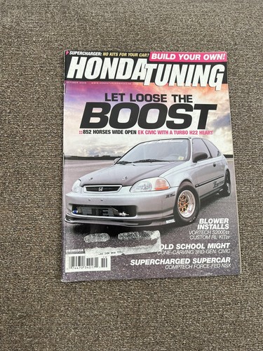 Honda tuning magazine - honda, october