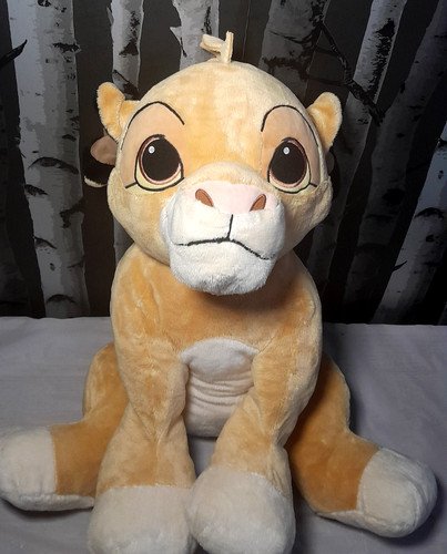 Large simba soft toy - large,