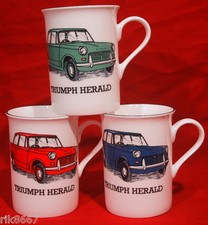 1 Mug Triumph Herald car Fine
