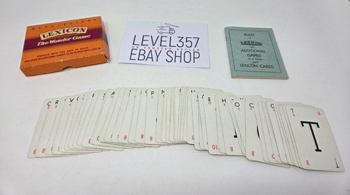 Waddington lexicon 1960s - waddington's,