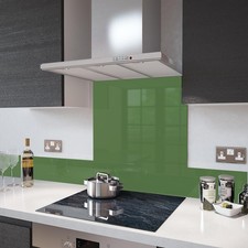 Glass Splashbacks Jade Green and Glass Upstands - Made By Premier Range