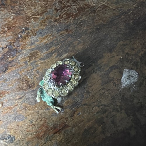 Vintage brooch - vintage, (damaged)