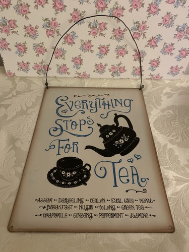 Everything stops for tea - “everything,