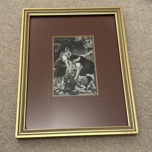 Vintage framed cash - vintage, j&j