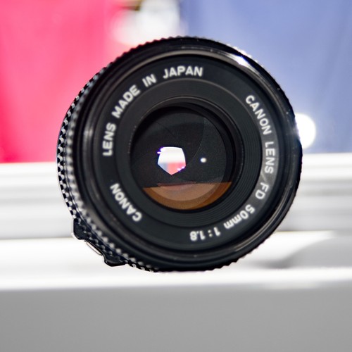 Canon 50mm 8 - fd, lens