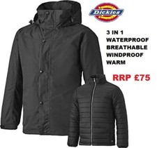 Mens Dickies 3 in1 Jacket