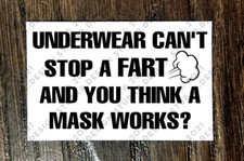 MASK FARTS Sticker Packs