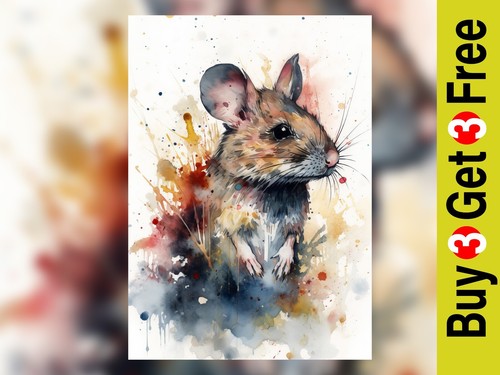 Whiskered wonder mouse - -,