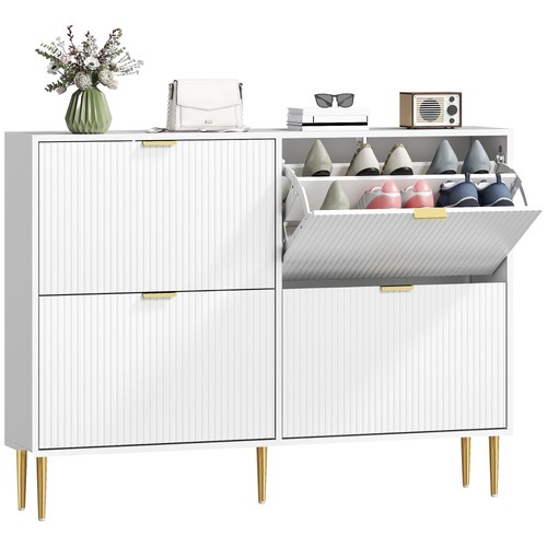 Homcom slim shoe storage - homcom,