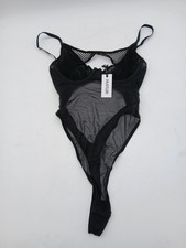 Hustler Black Mesh Bodysuit