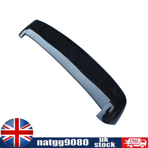 Gloss black rear spolier boot - rear,