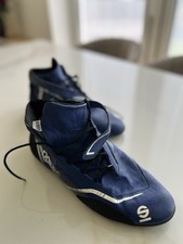 Sparco Skid Blue Boots For Go